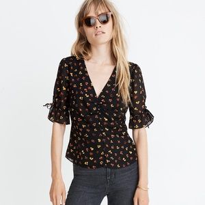 Madewell Silk Top